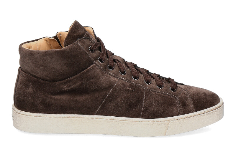 Santoni Sneaker VELOURSLEDER BRAUN  (44)