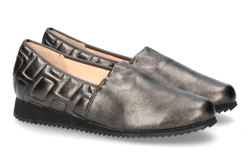 Hassia Slipper PIACENZA G-WEITE PEARLSTRETCH- bronce