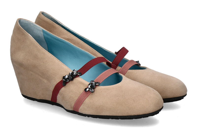 Thierry Rabotin Keilballerina TORBIS CAMOSCIO BEIGE (41)