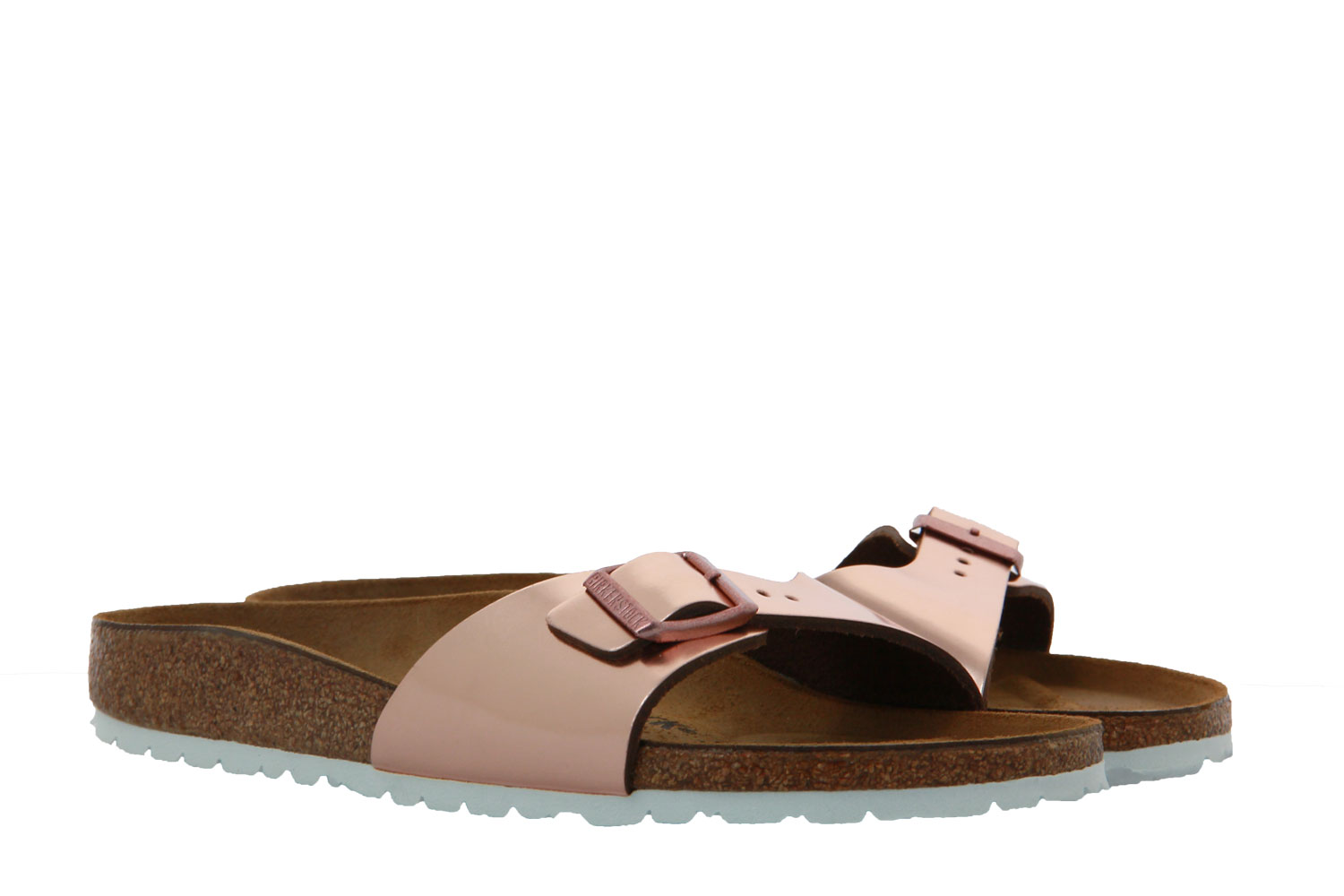 Birkenstock Pantolette MADRID SCHMAL METALLIC COPPER (40)