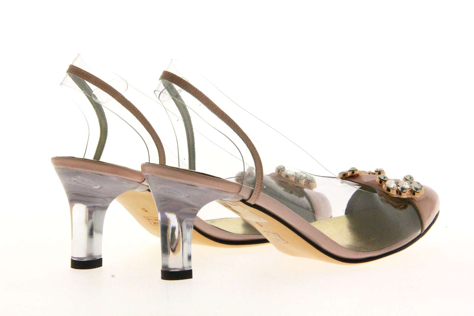 Azuree Cannes Slingpumps LAPERI VERNIS NUDE (38)