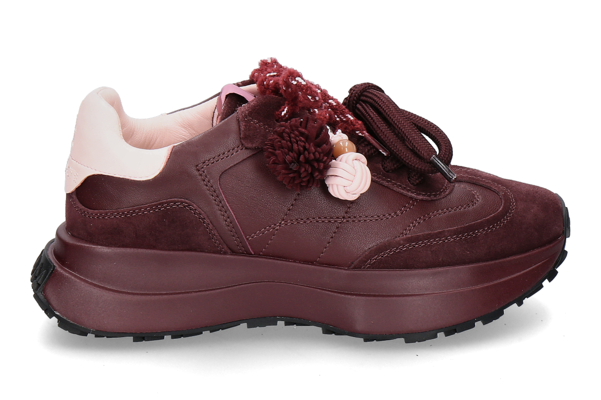 Elena Iachi Damen- Sneaker SPACE EE60- wine/ bordeaux