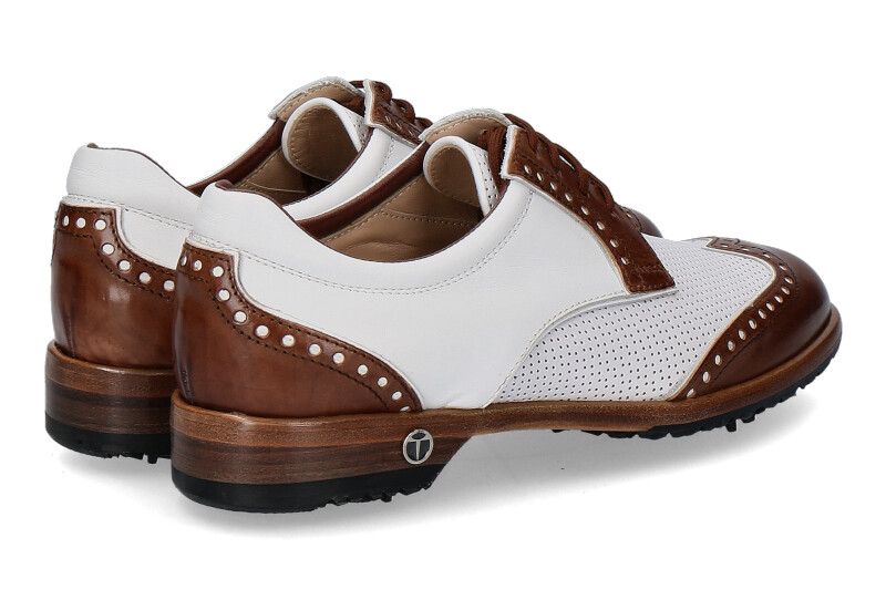 Tee Golf Shoes Damen- Golfschuh SALLY SAPIN BRANDY BIANCO (40½)