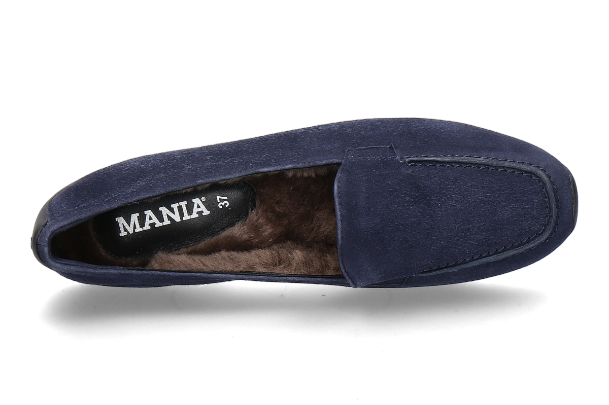 Mania Loafer gefüttert 25 CAMOSCIO- dunkelblau_242800243_4