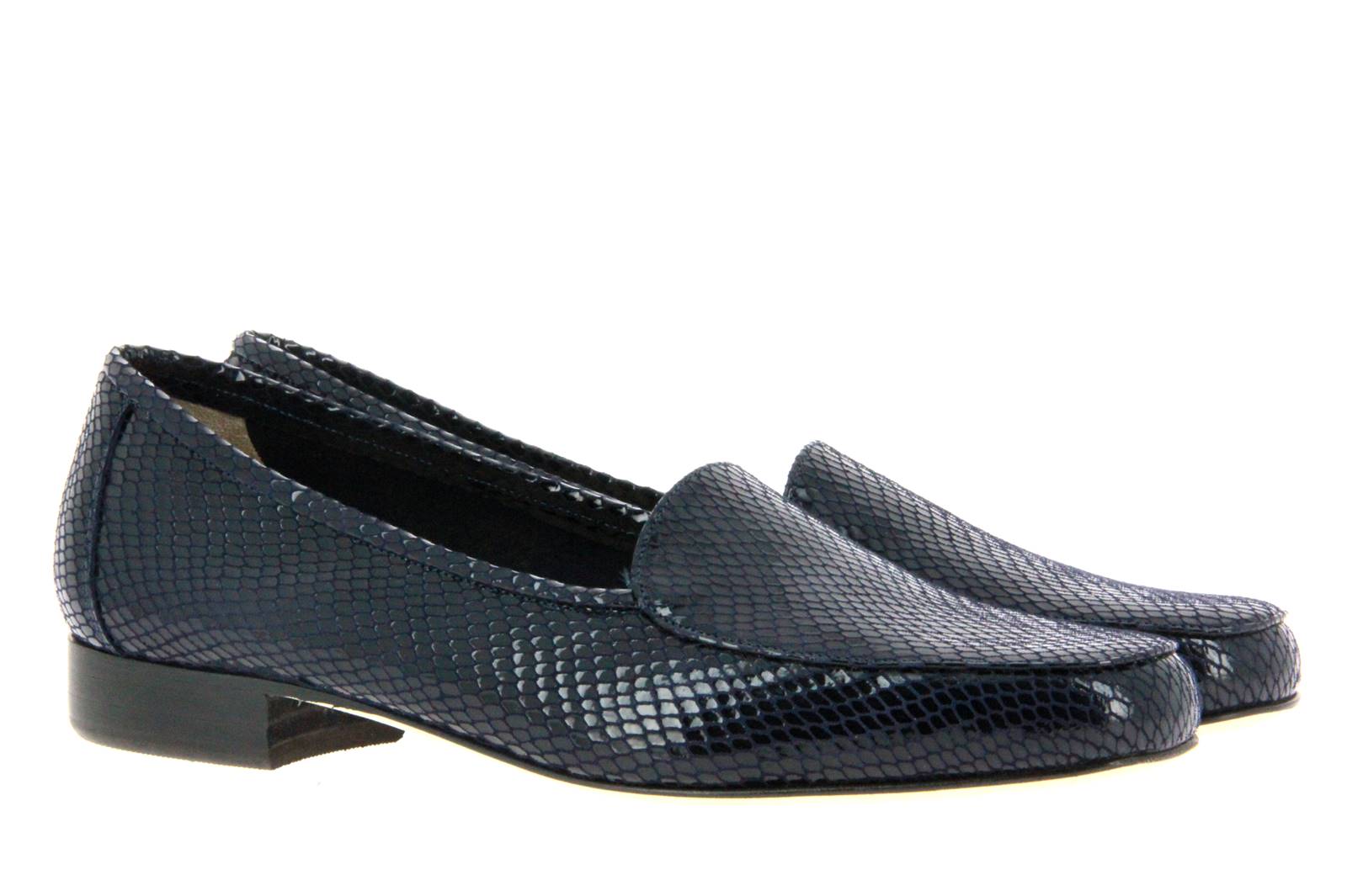 Gabriele Slipper DRAGO STAMPA CAMOSCIO MARINE (41½)