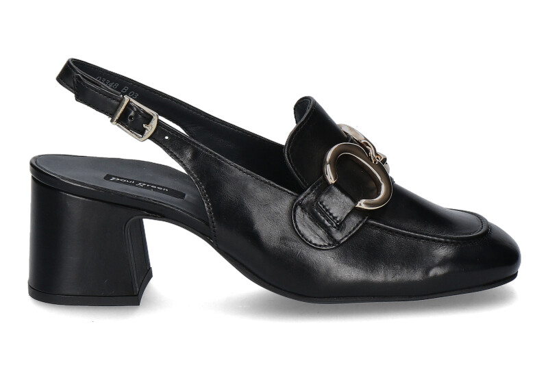 Paul Green Slingpumps FOULARD SCHWARZ 