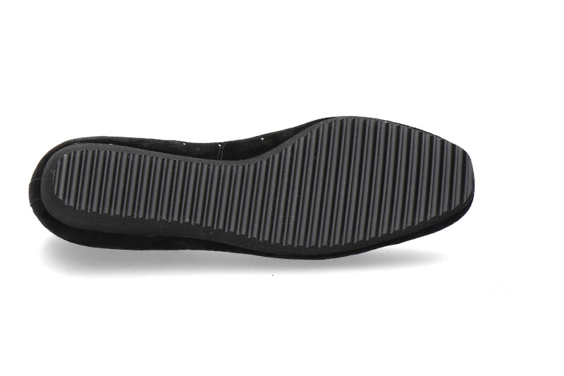 Hassia Slipper SANREMO SAMTZIEGE SCHWARZ (40½)