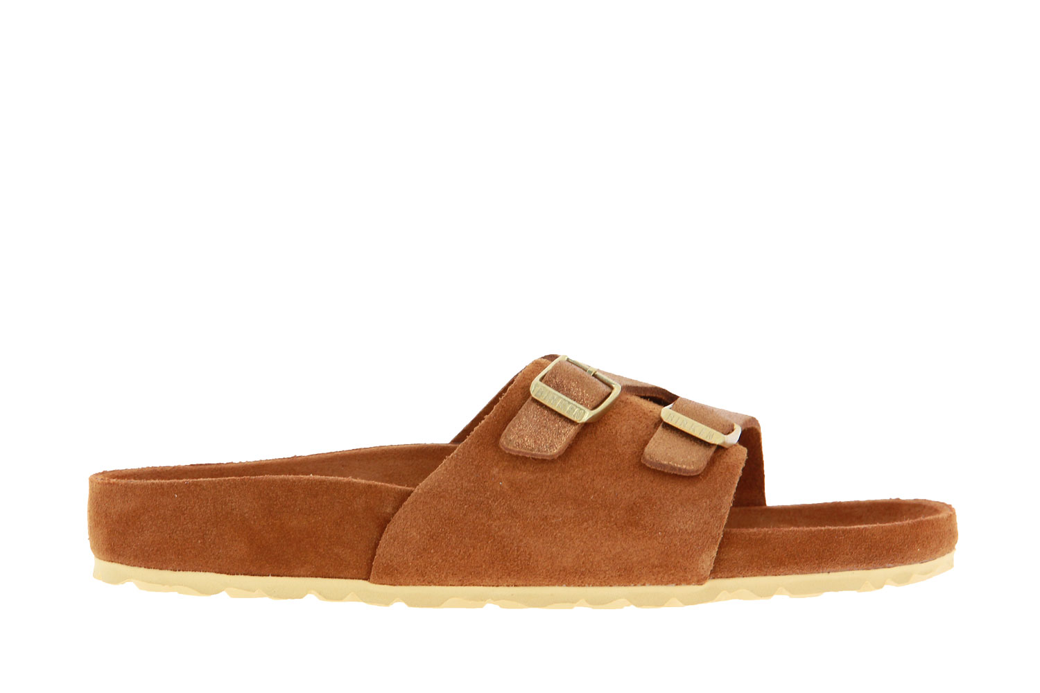 Birkenstock Pantolette VADUZ ALLOVER MINK SCHMAL (36)