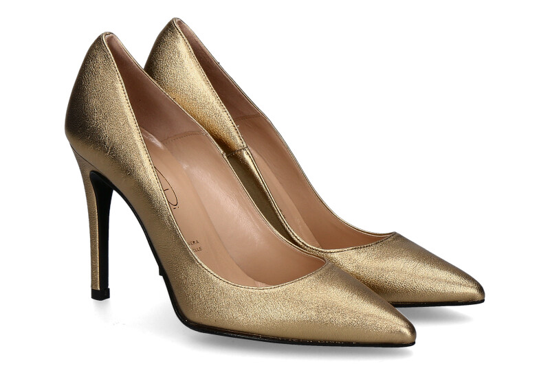 BiancaDi Pumps METAL ORO (36)