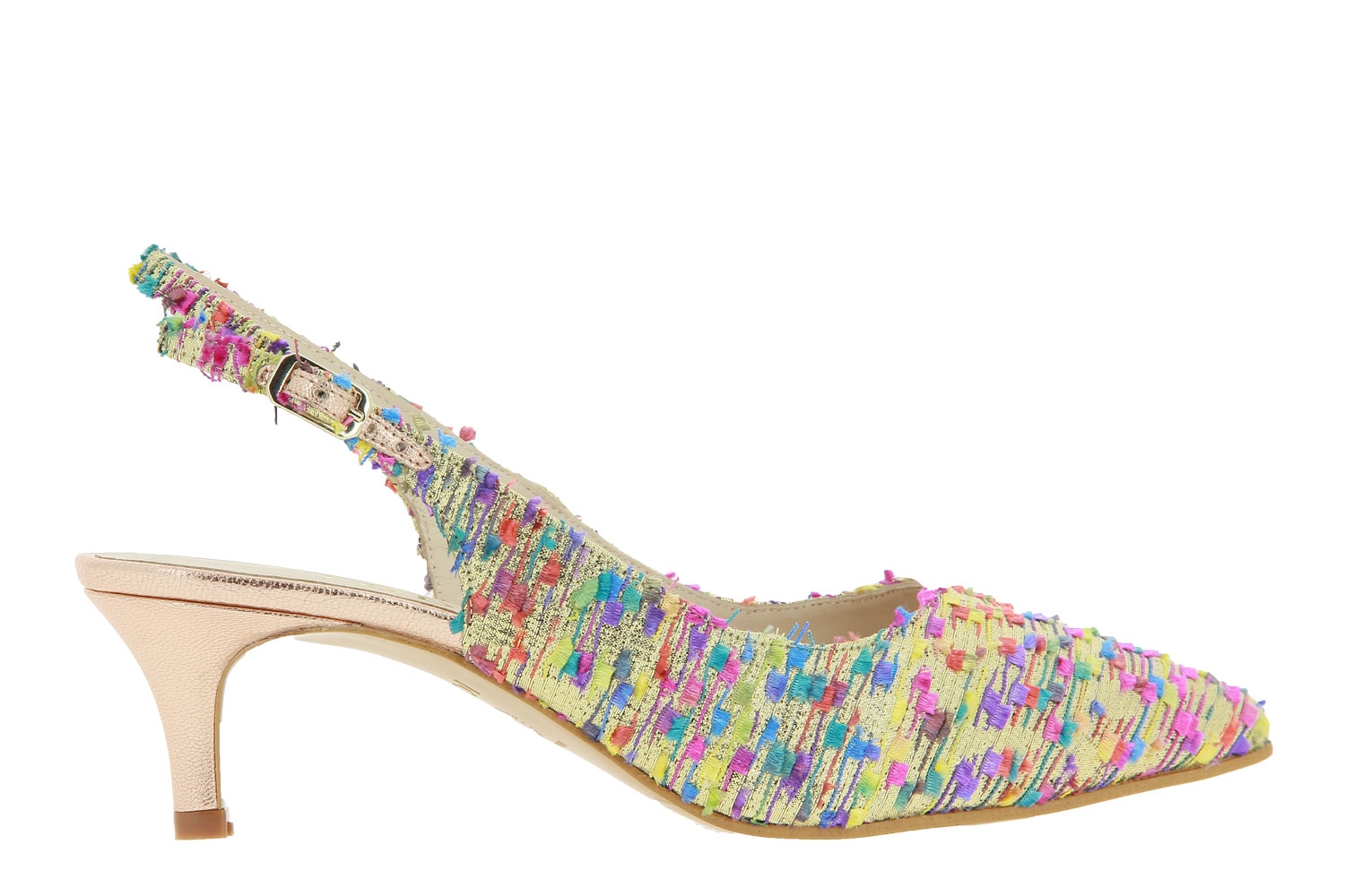 Lodi Slingpumps CREMA-TEX PARTY CAVA SOL NUDE (36½)