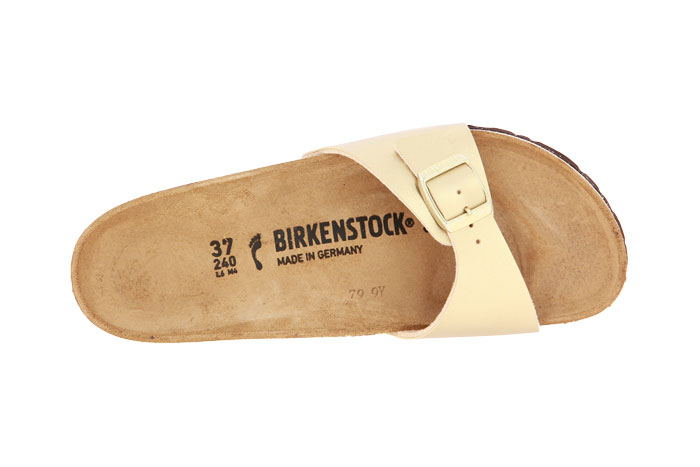 Birkenstock Pantolette SCHMAL MADRID GOLD (38)