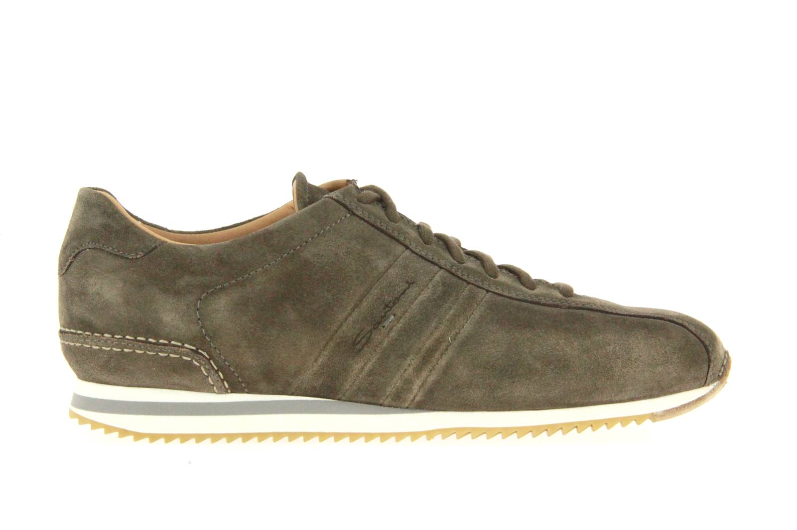 Santoni Sneaker CAMOSCIO TAUPE (44)