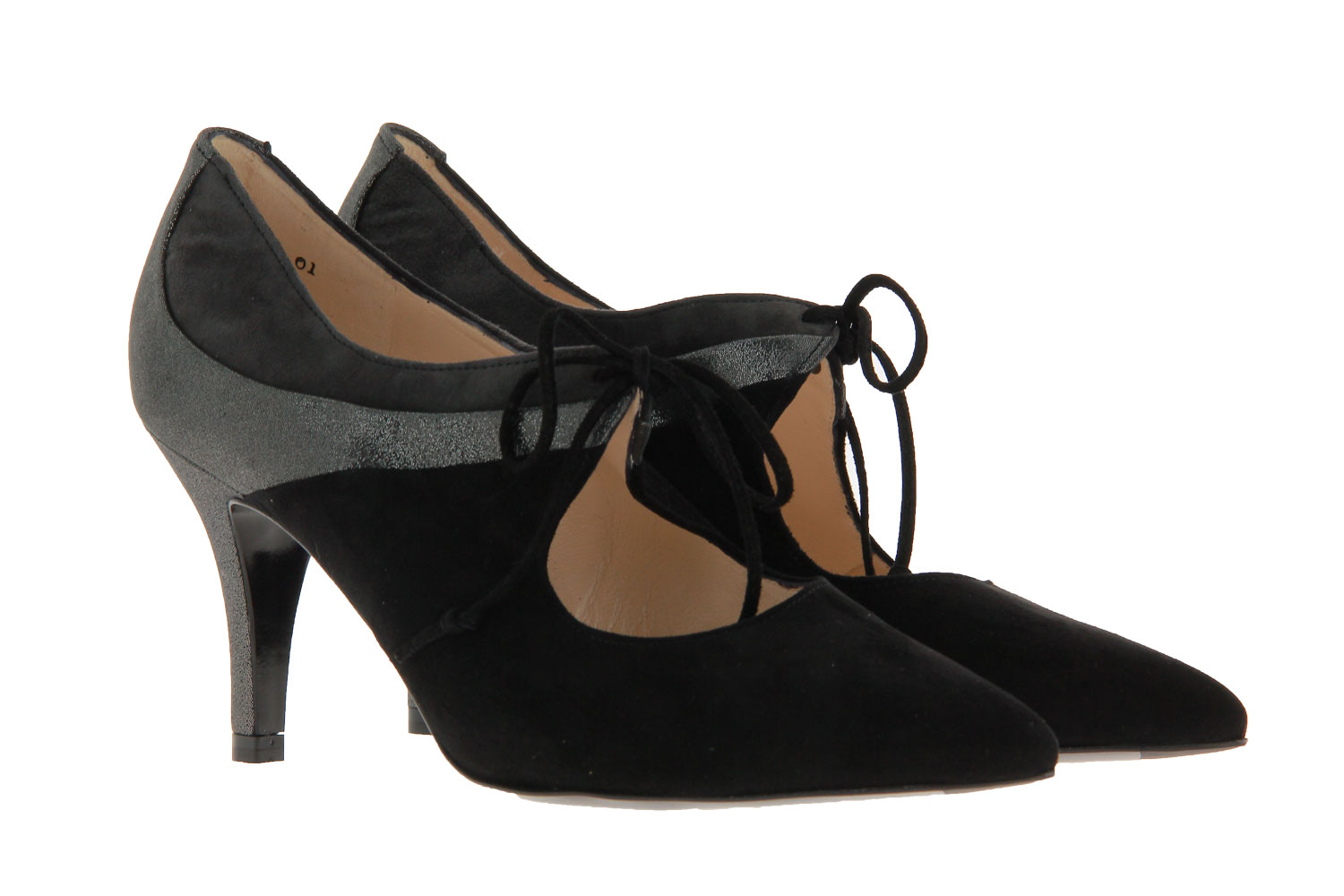 Peter Kaiser Pumps EPANA SCHWARZ SUEDE STAR CARBON SUEDE (39)