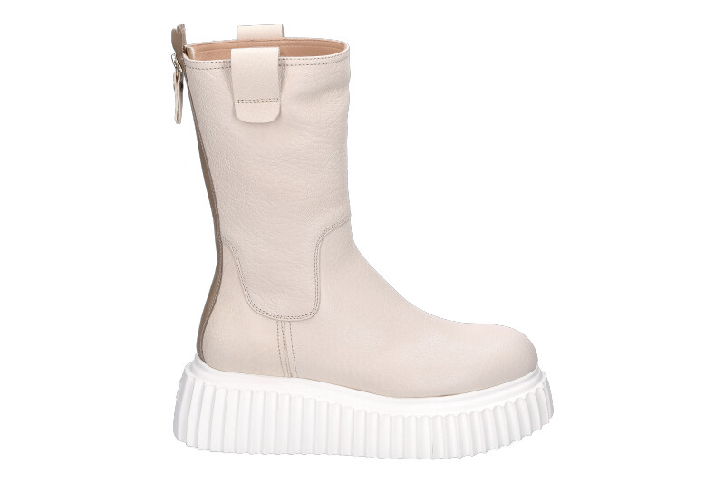 AGL Combat Boots MILAGROS NAPPA MILK CREAM