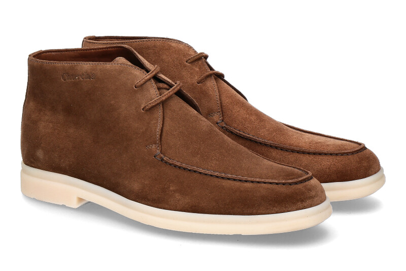 Church's Schnürschuh GORING BURNT SOFT SUEDE 