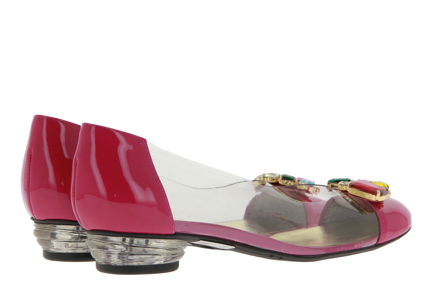Azuree Cannes Ballerina BADALI VERNIS FRAMBO MOTIF MULTI (41½)