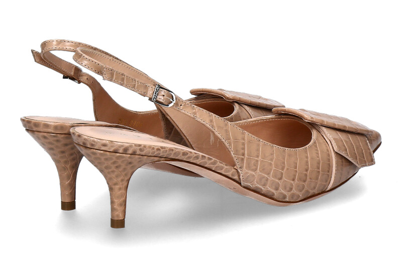 Unützer Slingpumps PRINTED COCCO NUDE (38)