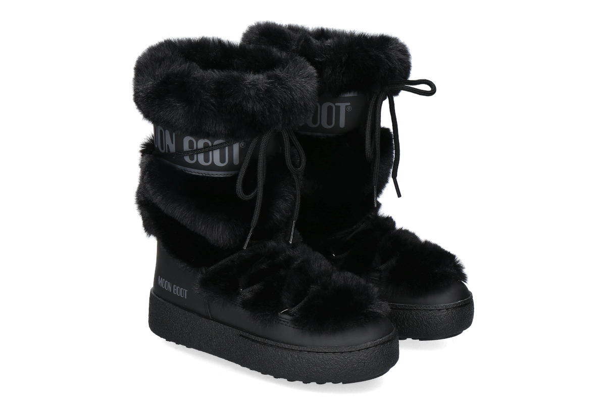 Moon Boot Boots LTRACK FAUX FUR HIGH - black/schwarz