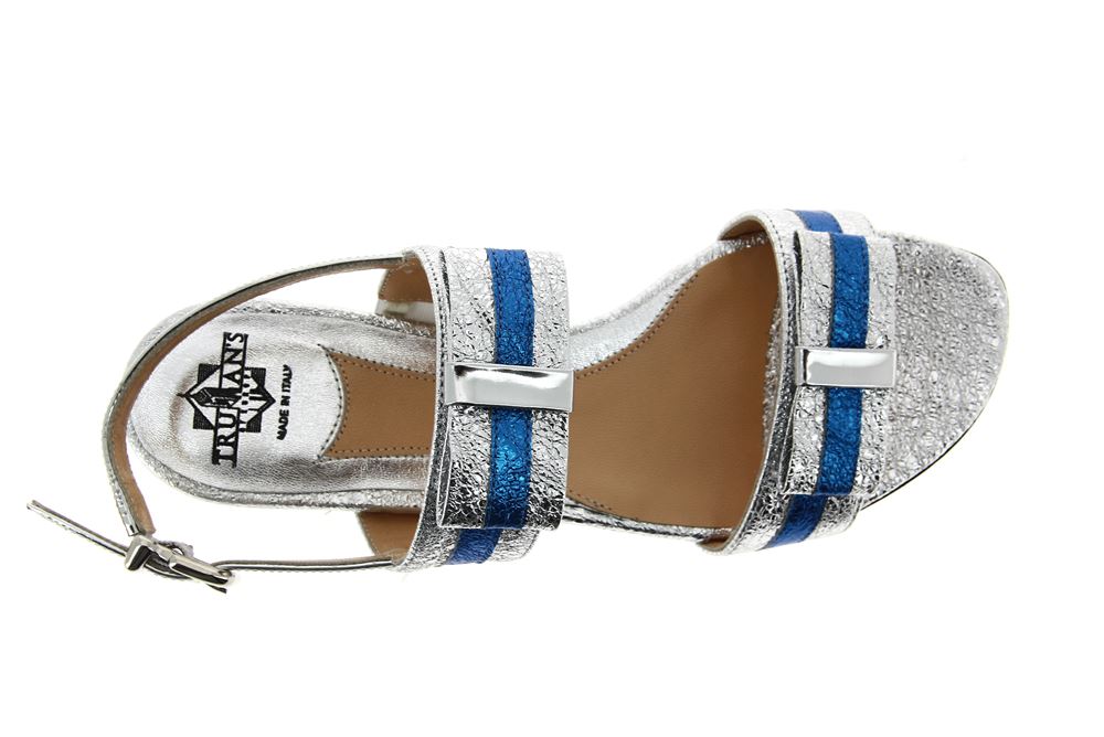 Truman's Sandale BRILLANT ARGENTO BLU (39) Truman's Sandale BRILLANT ARGENTO BLU (39)