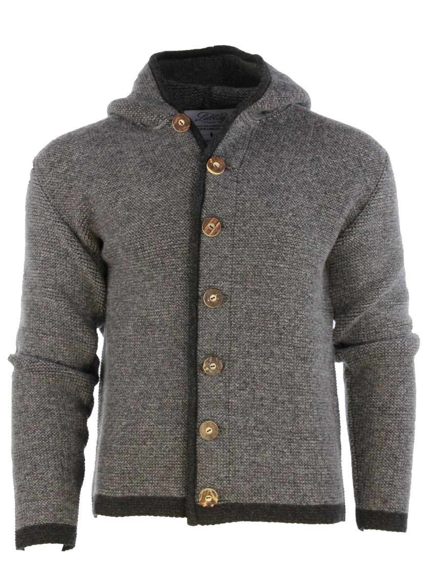 Liebling Strickjanker THOMAS 2 GRAU ANTHRAZIT (S)