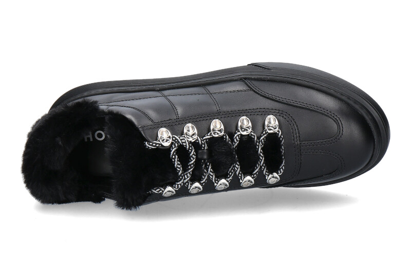 Hogan Sneaker ALLACCIATO BASSO H STITCHING NERO (40)