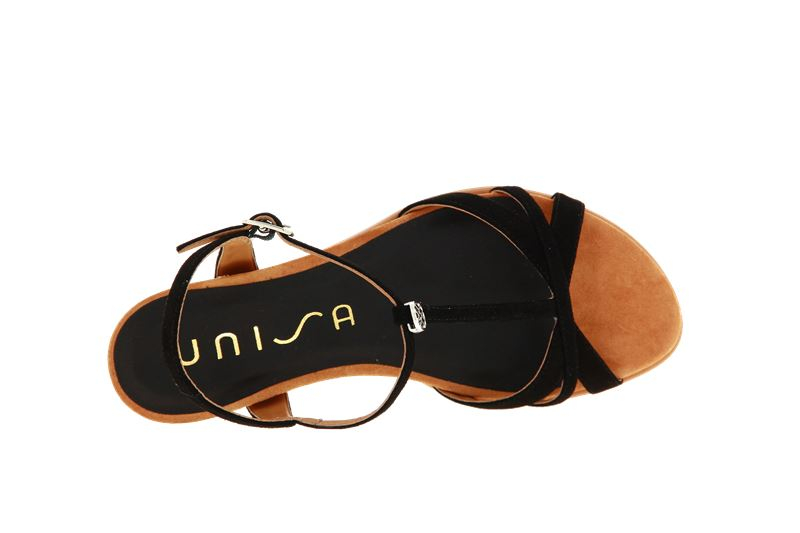 Unisa Sandale BINAR KID SUEDE BLACK (39)