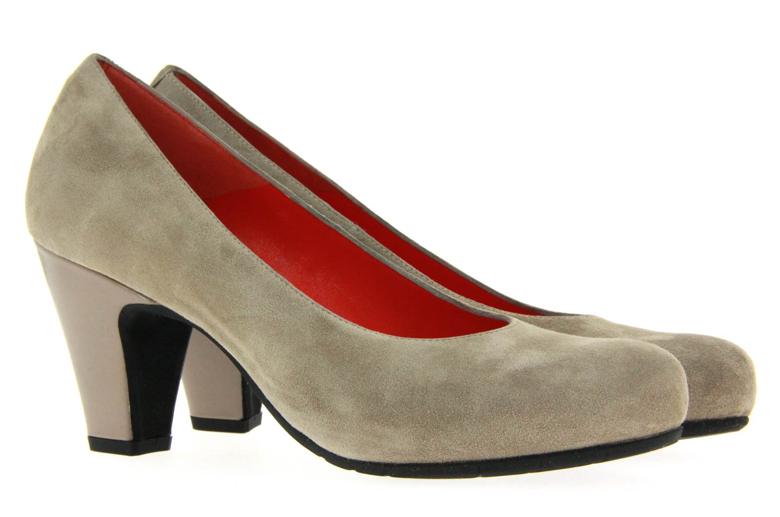 Pas de rouge Pumps NICLA CAMOSCIO BEIGE (41)