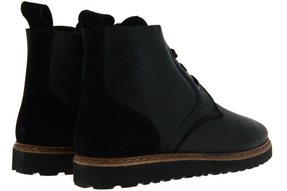 Galizio Torresi Bootie gefüttert GOMMA BLACK (44½)