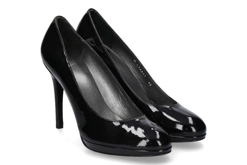 Stuart Weitzman Pumps PLATSWOON BLACK PATENT (42)