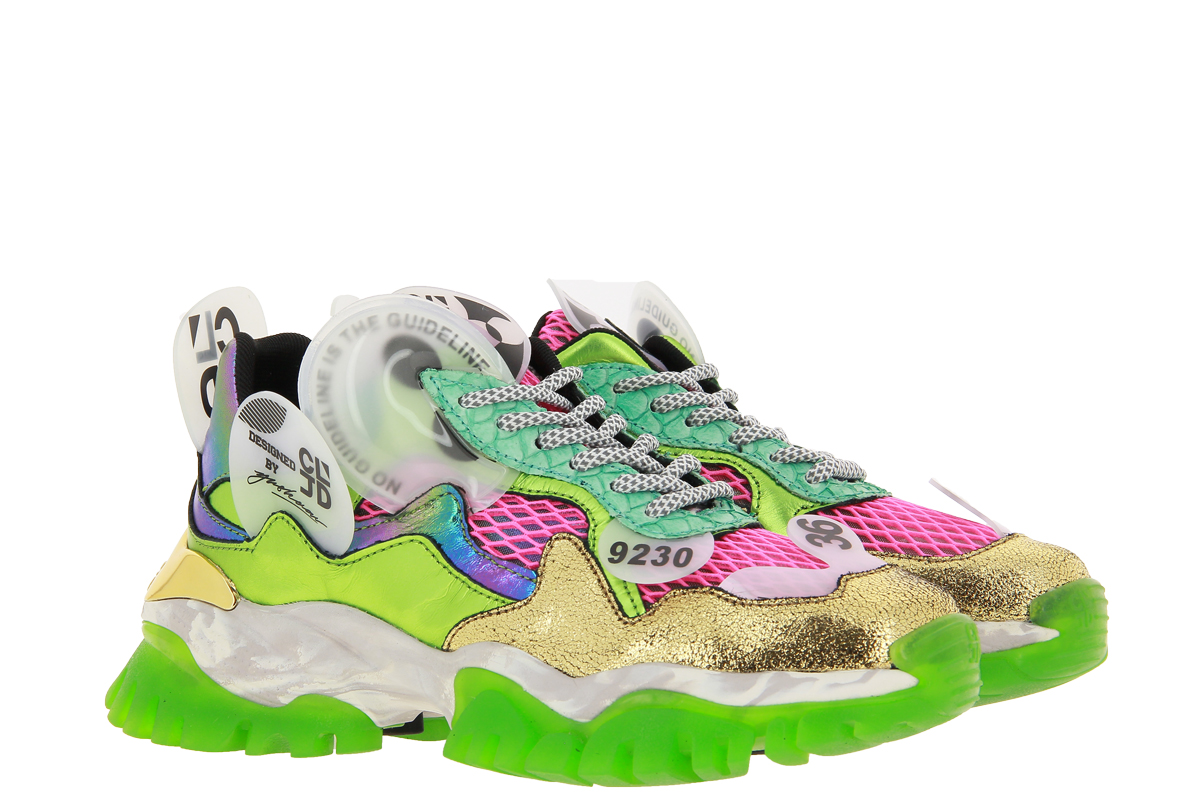 CLJD-Sneaker-6F033-0122-Pink-Green-0000