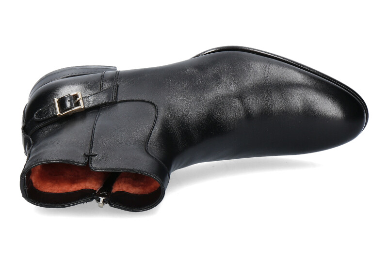 Santoni Stiefelette gefüttert NAPPA NERO (44) Santoni Stiefelette gefüttert NAPPA NERO (44)