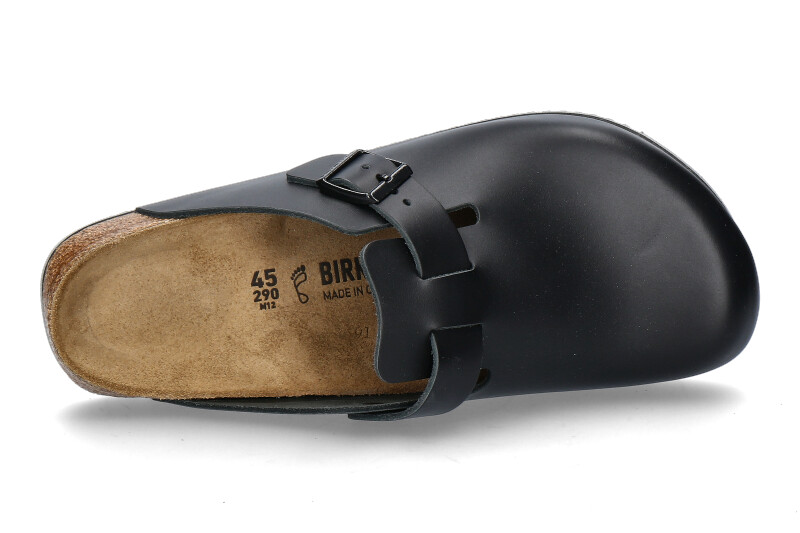 Birkenstock Herren- Clogs BOSTON BS NATURLEDER-schwarz-0060194_177000001_4