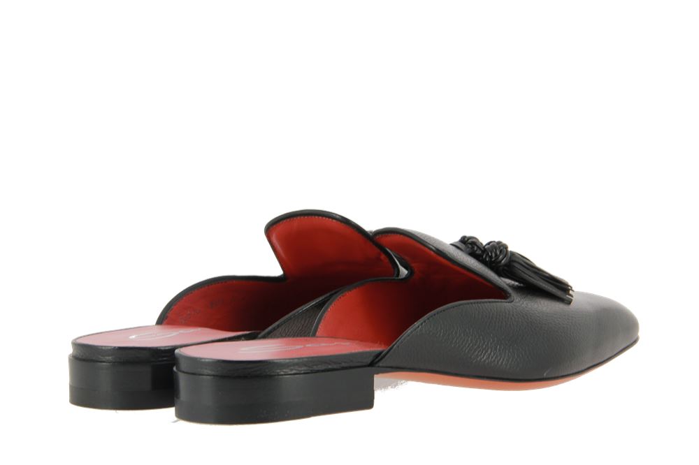 Santoni Pantolette CALF NERO (37 )