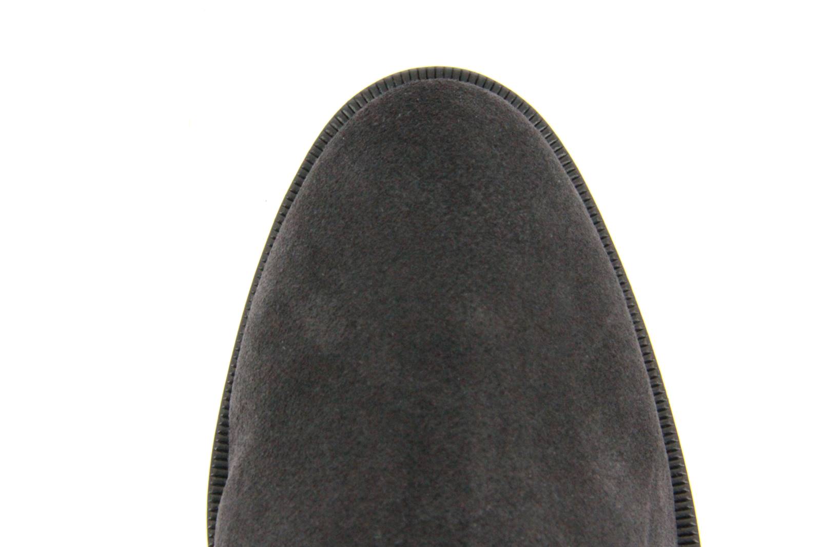 Unützer Chelsea Boots gefüttert VELOUR ASPHALTO (39)