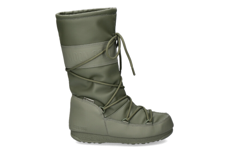 Moon Boots Stiefel HIGH RUBBER WP KHAKI