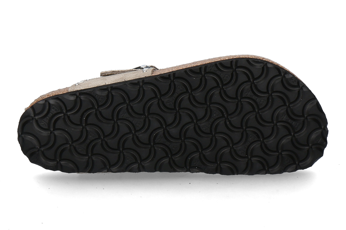 Birkenstock Damen- Zehensteg-Pantolette GIZEH RIVET- taupe_274400021_5