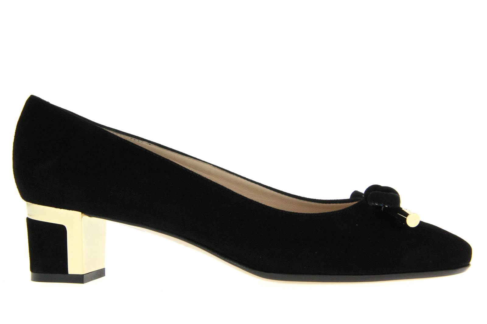 Donna Laura Venezia Pumps CAMOSCIO NERO (37 )