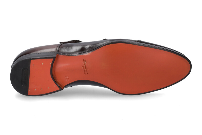Santoni Monk LEATHER BROWN (42½)