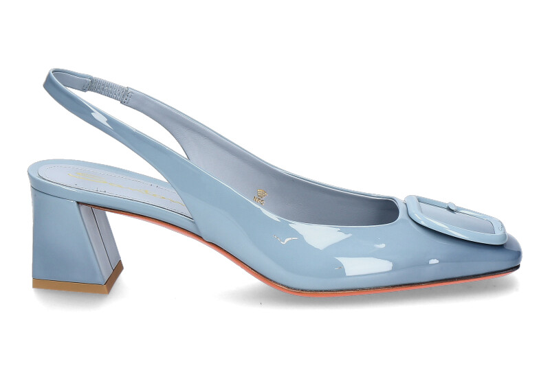 Santoni Slingpumps LEMON- light blue