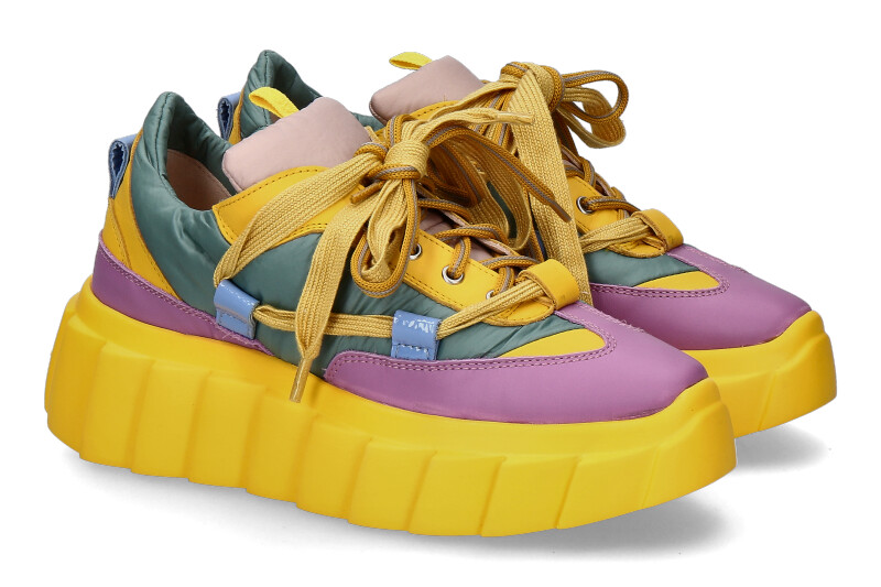 AGL Attilio Giusti Leombruni Chunky Sneaker BLONDIE MULTICOLOR FLOWER