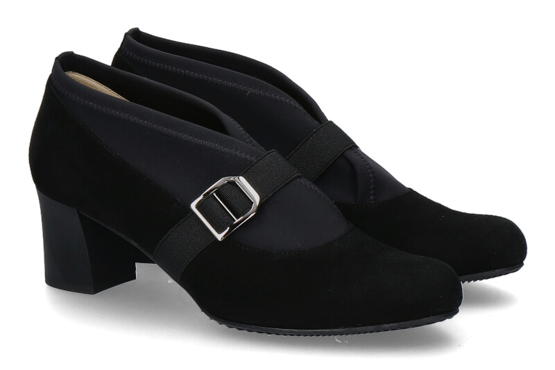 Brunate Halbschuh BIBA CAMOSCIO STEP NERO (36)