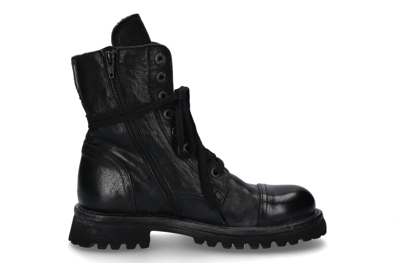 Moma Damen- Biker Boots POLACCO CUSNA NERO (36)