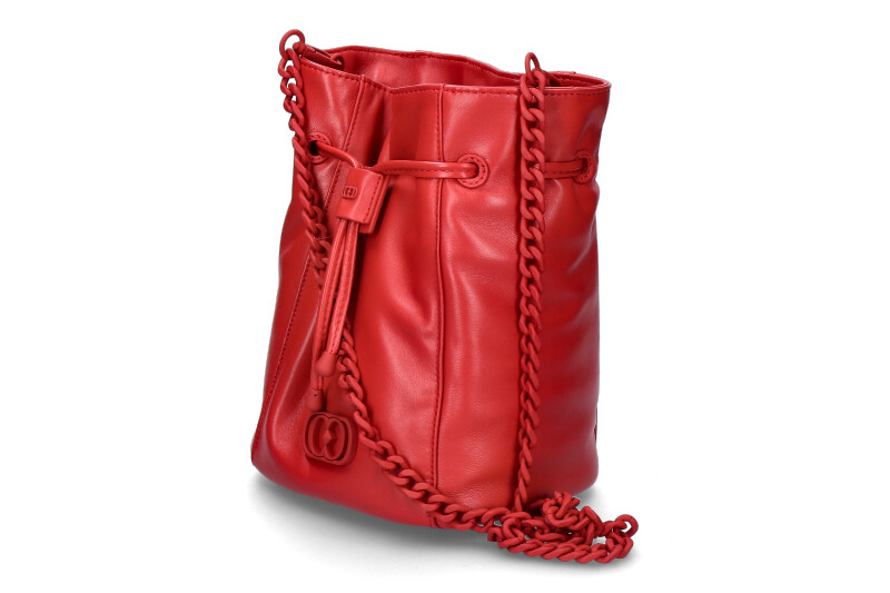 La Carrie Beuteltasche DECCAN GINGER LEATHER RED