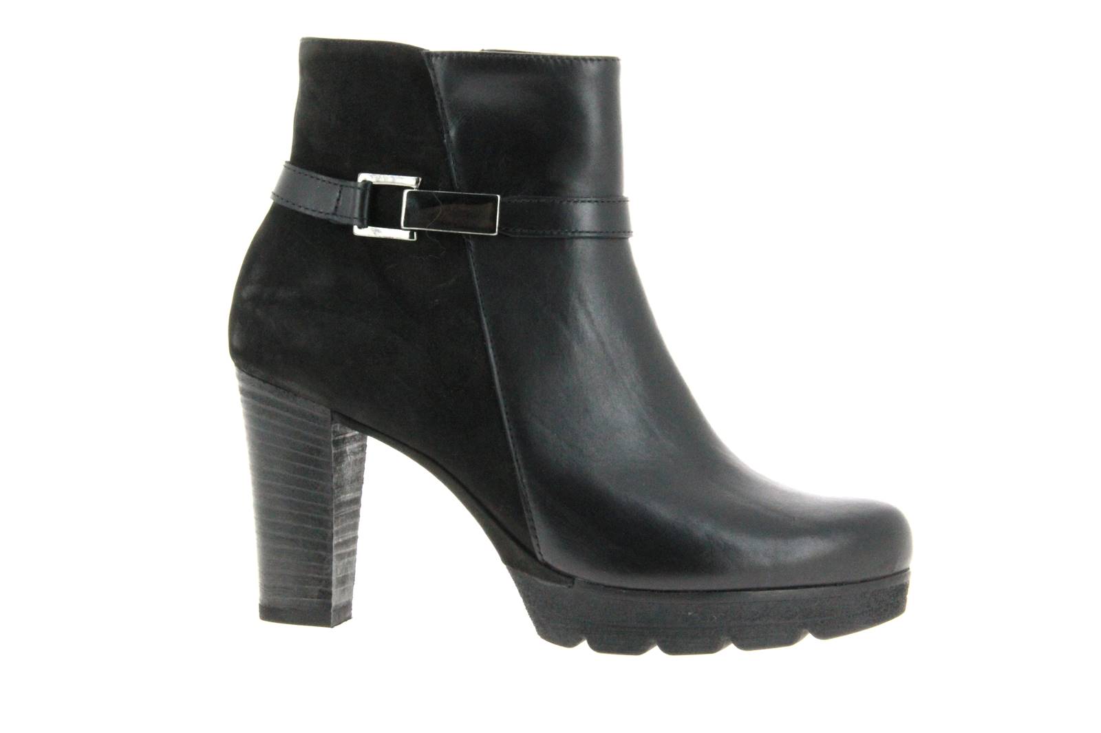 Paul Green Stiefelette KALBLEDER SPORTNUBUK SCHWARZ (40½)