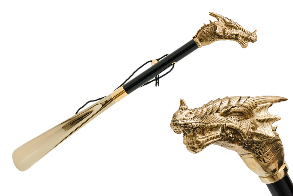 Pasotti Schuhanzieher DRAGON GOLD