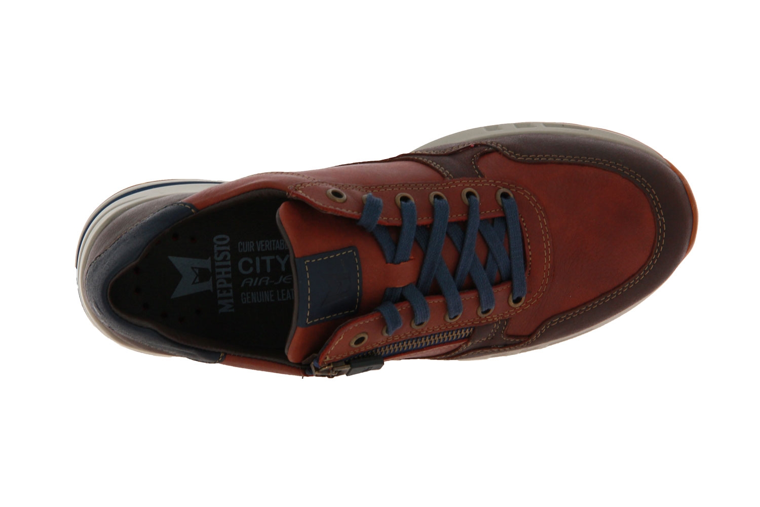 Mephisto Sneaker BRADLEY VELOURSPORT DARK BROWN (43)