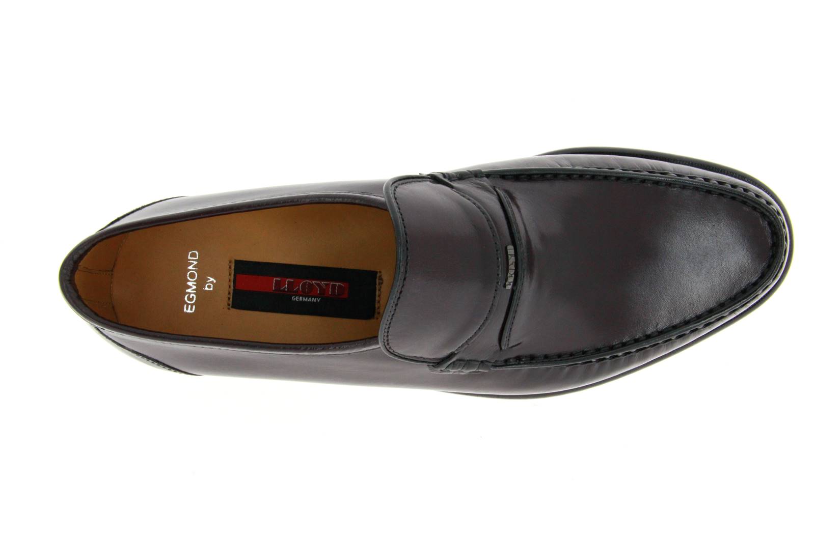 Lloyd Slipper EGMOND BISONTE CALF BORDO (43)