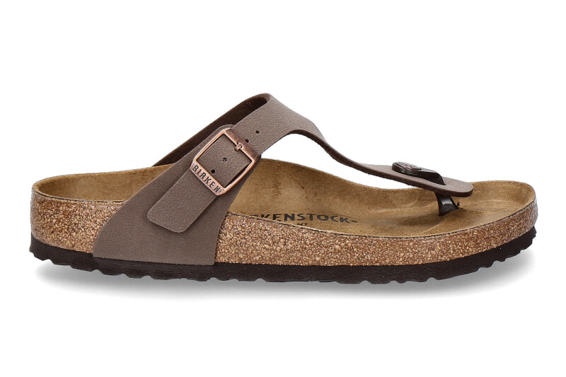 Birkenstock Pantolette normal GIZEH NUBUK MOCCA  (45)