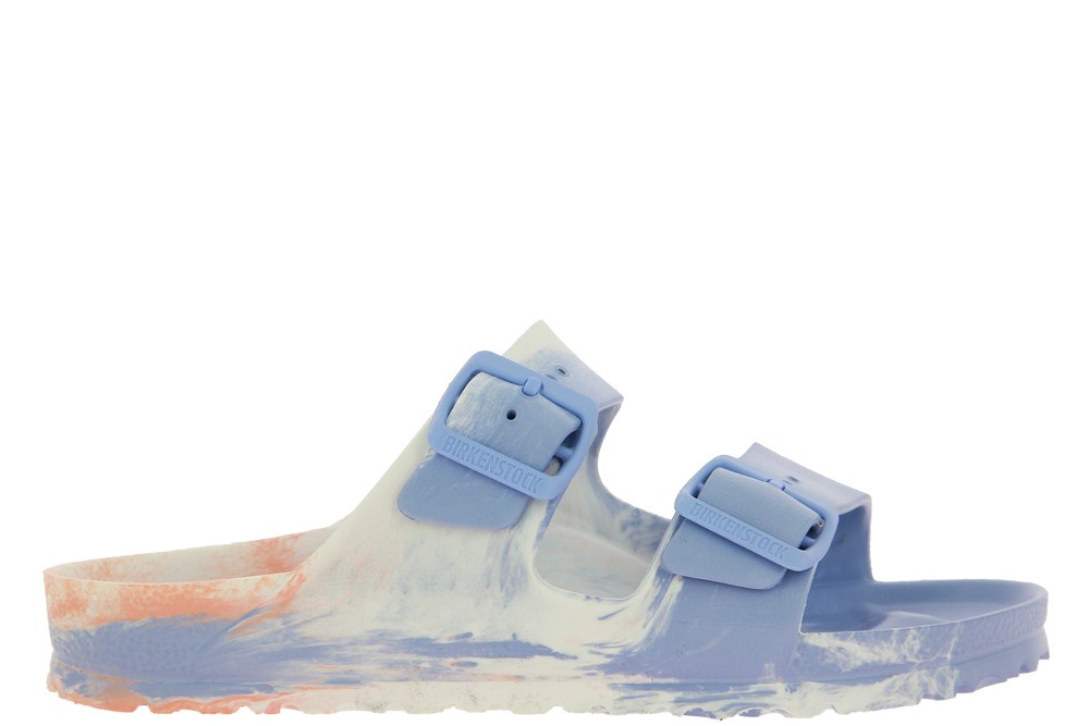 Birkenstock Pantolette ARIZONA SCHMALE WEITE CORAL PEACH MULTI