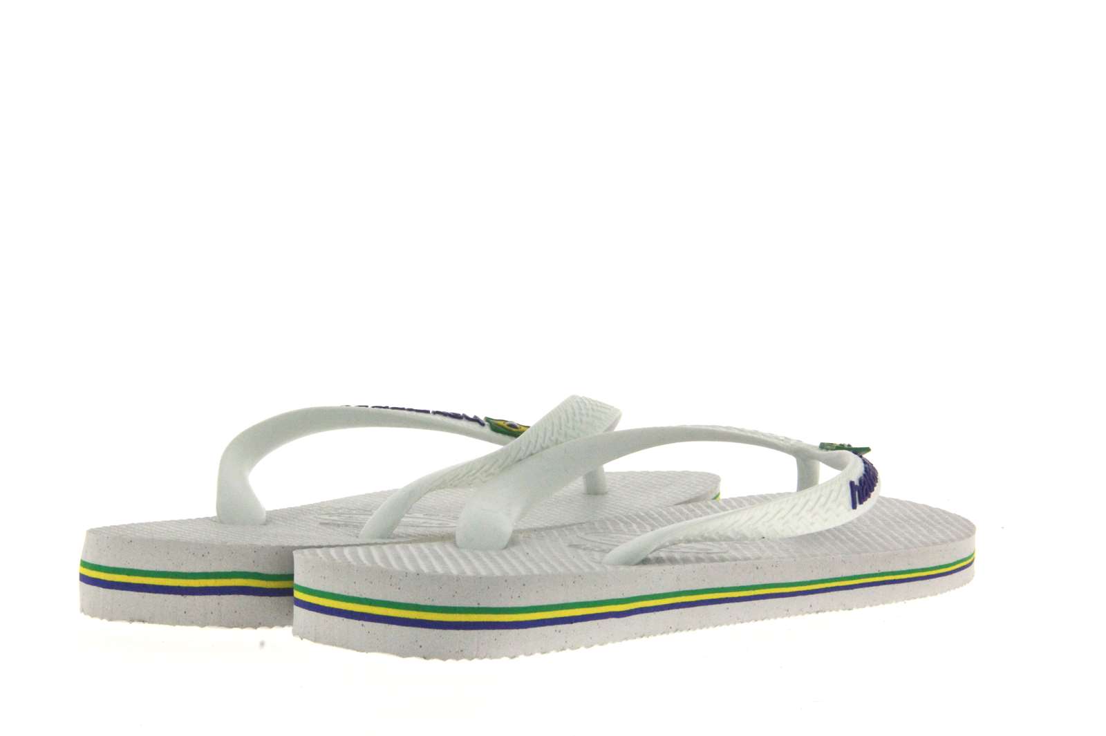 Havaianas Zehenstegsandale MEN BRASIL LOGO WHITE (43-44)